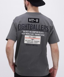 AVIREX | EIGHT BALLERS STENCIL PATCH T-SHIRT / エイトボーラーズ ステンシル パッチ Tシャツ / AVIREX / アヴィレックス(Tシャツ/カットソー)