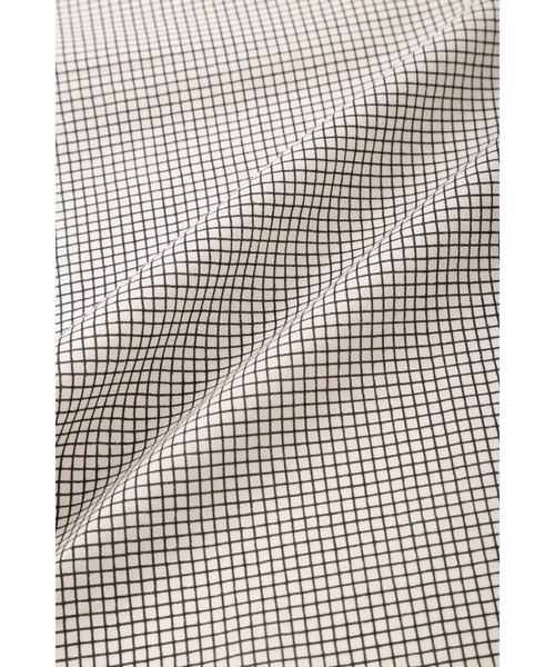 MHL.(エムエイチエル)の「TINY CHECK SCARF(ストール/ショール・レディース・イエロー/チャコール・FREE)」の10枚目の写真