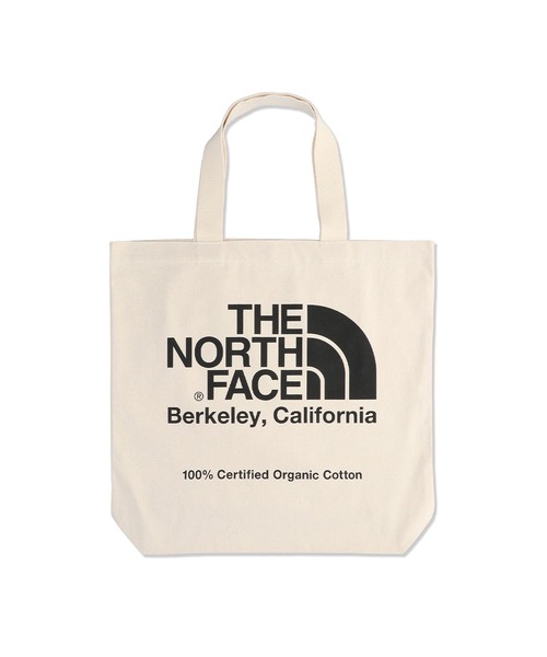 THE NORTH FACE（ザノースフェイス）の「THE NORTH FACE  ORGANIC C TOTE ザ・ノース・フェイス オーガニックCトート（トートバッグ・メンズ・ホワイト×ブラック/ホワイト×ブルー/ホワイト×グリーン/ホワイト×レッド・FREE）」の4枚目の写真