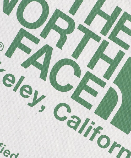 THE NORTH FACE（ザノースフェイス）の「THE NORTH FACE  ORGANIC C TOTE ザ・ノース・フェイス オーガニックCトート（トートバッグ・メンズ・ホワイト×ブラック/ホワイト×ブルー/ホワイト×グリーン/ホワイト×レッド・FREE）」の6枚目の写真