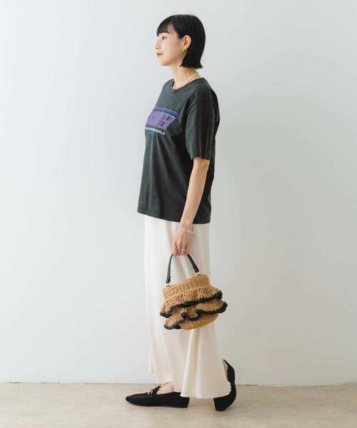 RODE SKO（ロデスコ）の「フリル雑材ショルダーバッグ（ショルダーバッグ・レディース・ナチュラル/キャメル・ONE）」の17枚目の写真