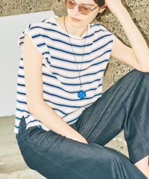 ROPE' | 【洗える】【接触冷感】ICE COTTONアームレットニットトップス【雑誌/メディア掲載】(ニット/セーター)