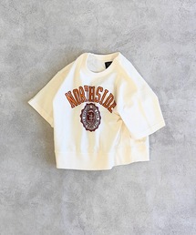 BIG FIELD | ハンソデリブツキプリントTシャツ（80～150cm）(Tシャツ/カットソー)