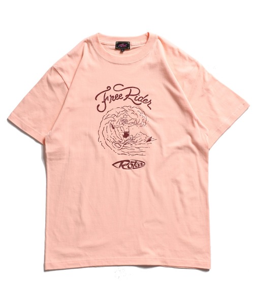 ROTAR（ローター）の「Free Rider Tee（Tシャツ/カットソー・メンズ・オフホワイト/ライトブルー/ピンク系その他/スミクロ・SMALL/MEDIUM/LARGE/X-LARGE）」の8枚目の写真