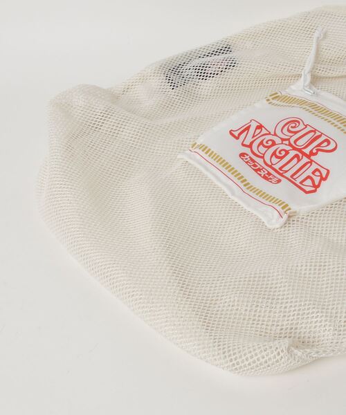 NEW ERA(ニューエラ)の「NEW ERA/ニューエラ エコトートバッグ "カップヌードル" TOTE BAG CUP NOODLE レギュラー味 22L パッカブル アイボリー WVO 14124293(トートバッグ・メンズ・ホワイト・FREE)」の5枚目の写真