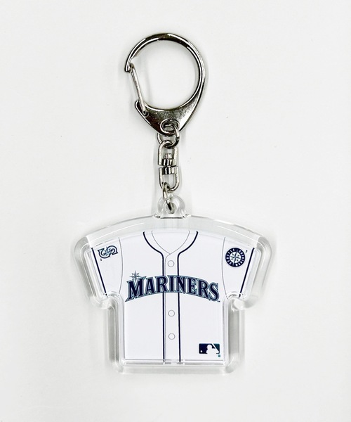 MLB（メジャーリーグベースボール）の「MLB ユニフォーム型キーホルダー（キーホルダー・レディース・ブラック/ホワイト/ブルー/サックスブルー/ブルー系その他/ホワイト系3/ホワイト系4/ホワイト系5/ホワイト系2/ホワイト系/ホワイト系1/ホワイト系その他2/ホワイト系その他3/ホワイト系その他4/ホワイト系その他5/ホワイト系その他6/ホワイト系その他7/ホワイト系その他/ブルー系その他2/ブルー系その他3/ストライプ/ホワイト系6/グレー系その他2/ネイビー/ベージュ/グレー/グレー系その他/ブラック系その他/イエロー・FREE）」の2枚目の写真