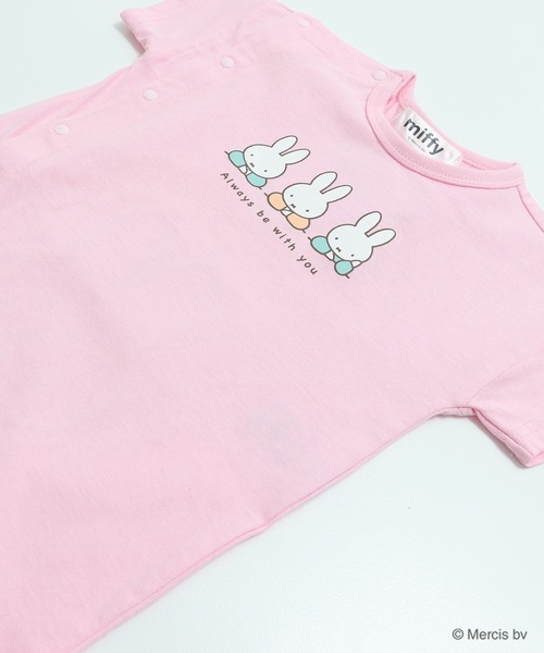 Miffy（ ミッフィー）の「miffy / ミッフィー 半袖カバーオール（ロンパース・キッズ・D/C/A/B・80ｃｍ/70cm/60cm）」の8枚目の写真