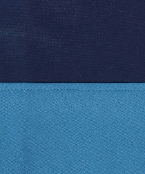 SITRY（シトリー）の「Switching Pattern Track Jacket/配色切替 ワンポイント刺繍 オーバーサイズ 半袖 トラックジャケット ジャージ　レディース メンズ（ジャージ・メンズ・ワイン/ブラック/ネイビー/ブルー・L/M）」の12枚目の写真