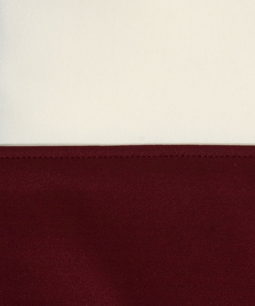 SITRY（シトリー）の「Switching Pattern Track Jacket/配色切替 ワンポイント刺繍 オーバーサイズ 半袖 トラックジャケット ジャージ　レディース メンズ（ジャージ・メンズ・ワイン/ブラック/ネイビー/ブルー・L/M）」の13枚目の写真