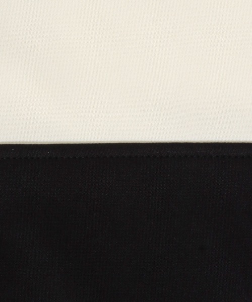 SITRY（シトリー）の「Switching Pattern Track Jacket/配色切替 ワンポイント刺繍 オーバーサイズ 半袖 トラックジャケット ジャージ　レディース メンズ（ジャージ・メンズ・ワイン/ブラック/ネイビー/ブルー・L/M）」の10枚目の写真