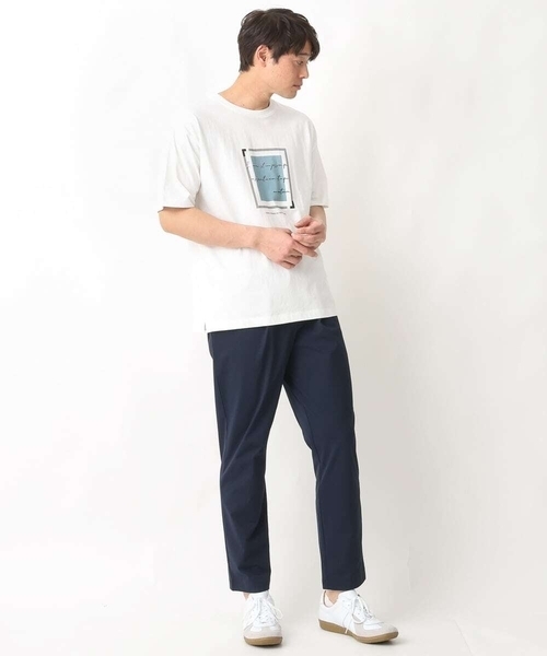 a.v.v(アーヴェヴェ)の「【接触冷感/速乾】ワンタックイージーパンツ (URBAN TECHシリーズ)(その他パンツ・メンズ・チャコールグレー/ネイビー・48/50/46)」の16枚目の写真