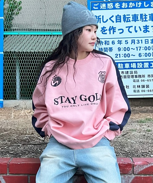STAY GOLD（ステイゴールド）の「【STAYGOLD】ダブルフェイス ゲームシャツスウェット / Double Face Game Shirt Sweatshirt（スウェット・メンズ・ネイビー/ピンク/アッシュ・M/L）」の17枚目の写真