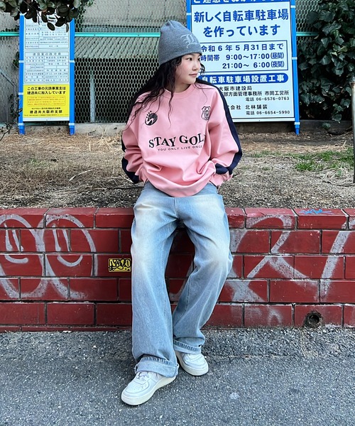 STAY GOLD（ステイゴールド）の「【STAYGOLD】ダブルフェイス ゲームシャツスウェット / Double Face Game Shirt Sweatshirt（スウェット・メンズ・ネイビー/ピンク/アッシュ・M/L）」の19枚目の写真