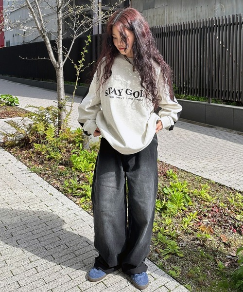 STAY GOLD（ステイゴールド）の「【STAYGOLD】ダブルフェイス ゲームシャツスウェット / Double Face Game Shirt Sweatshirt（スウェット・メンズ・ネイビー/ピンク/アッシュ・M/L）」の7枚目の写真