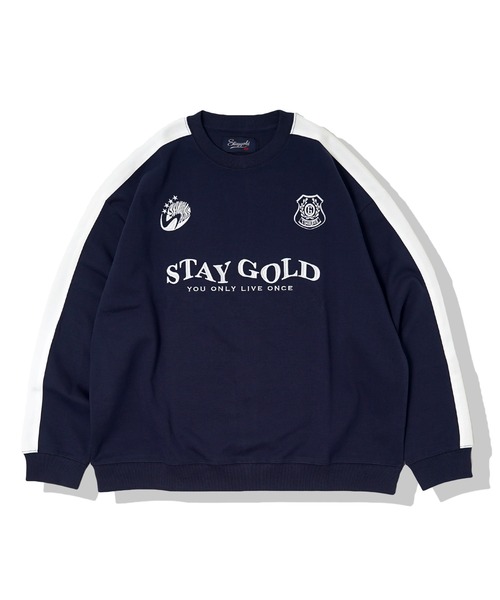 STAY GOLD（ステイゴールド）の「【STAYGOLD】ダブルフェイス ゲームシャツスウェット / Double Face Game Shirt Sweatshirt（スウェット・メンズ・ネイビー/ピンク/アッシュ・M/L）」の22枚目の写真
