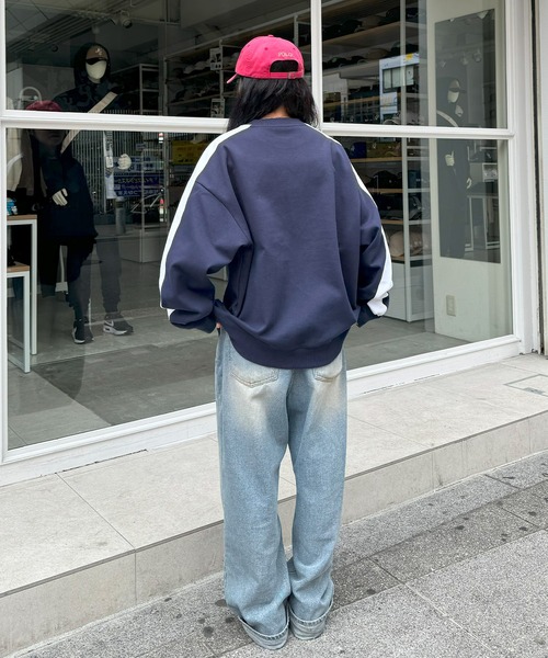 STAY GOLD（ステイゴールド）の「【STAYGOLD】ダブルフェイス ゲームシャツスウェット / Double Face Game Shirt Sweatshirt（スウェット・メンズ・ネイビー/ピンク/アッシュ・M/L）」の15枚目の写真