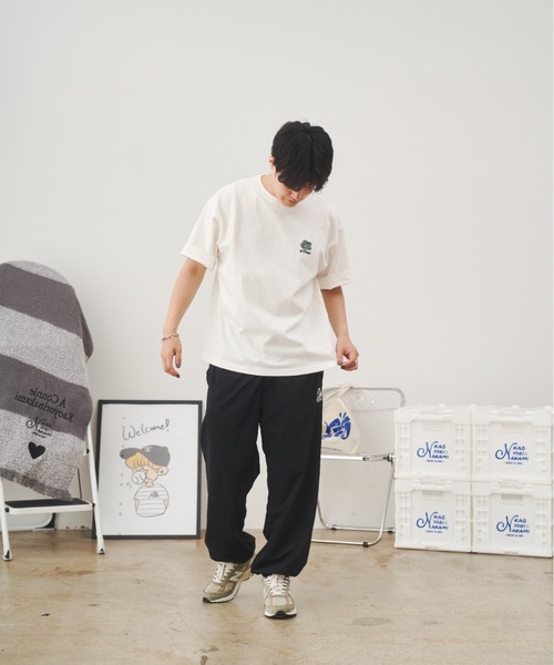kaoyorinakami(カオヨリナカミ)の「flower logo t / フラワーロゴTシャツ(Tシャツ/カットソー・メンズ・ブラック/ホワイト・X-SMALL/SMALL/MEDIUM/LARGE/X-LARGE)」の17枚目の写真