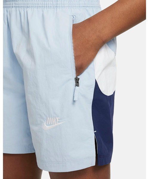 NIKE（ナイキ）の「《NIKEアパレル》YTH NSW アンプリファイ ウーブンショート（その他パンツ・キッズ・ライトブルー/グリーン系その他・130/140/150/160）」の7枚目の写真