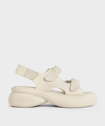 CHARLES & KEITH | ビーズドストラップスポーツサンダル(サンダル)