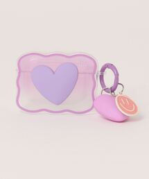 Burner（バーナー）の「【OKUOKU　0909】ハート　エアポッツケース airpods case  oku-airpods-693599401467-8　Y1（スマホグッズ）」