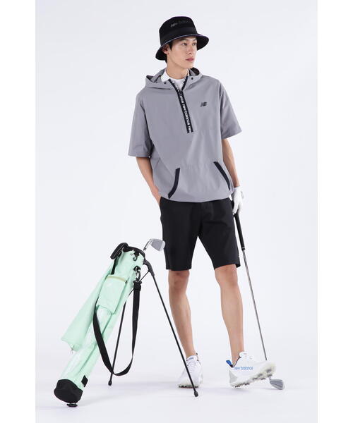 New Balance Golf（ニューバランスゴルフ）の「ストレッチ スウェット ハーフパンツ (MENS SPORT)（スウェットパンツ・メンズ・ベージュ/グレー/ブラック・MEDIUM/LARGE/X-LARGE/XX-LARGE）」の6枚目の写真