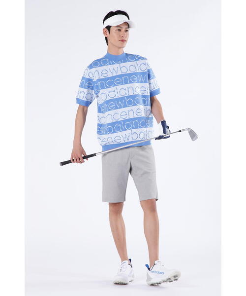 New Balance Golf（ニューバランスゴルフ）の「ストレッチ スウェット ハーフパンツ (MENS SPORT)（スウェットパンツ・メンズ・ベージュ/グレー/ブラック・MEDIUM/LARGE/X-LARGE/XX-LARGE）」の22枚目の写真