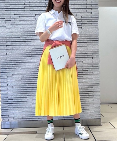 LACOSTE(ラコステ)の「ネームプリントウォッシュドポロシャツ(ポロシャツ・メンズ・ホワイト/ローズ/ダークブルー/イエロー・2/4/3/5)」の22枚目の写真