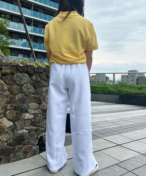 LACOSTE(ラコステ)の「ネームプリントウォッシュドポロシャツ(ポロシャツ・メンズ・ホワイト/ローズ/ダークブルー/イエロー・2/4/3/5)」の12枚目の写真