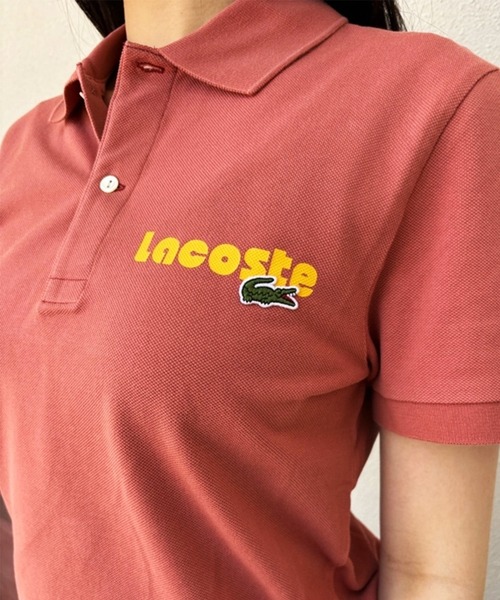 LACOSTE(ラコステ)の「ネームプリントウォッシュドポロシャツ(ポロシャツ・メンズ・ホワイト/ローズ/ダークブルー/イエロー・2/4/3/5)」の20枚目の写真