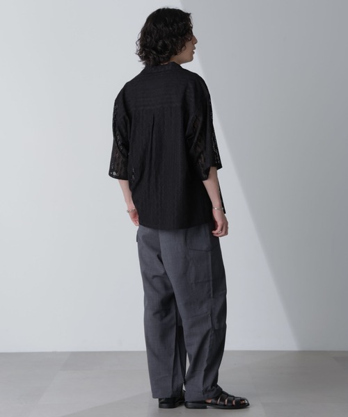 NANO universe（ナノユニバース）の「ライトウェイトカーゴパンツ（カーゴパンツ・メンズ・ネイビー/グレー/ブラウン・L/XL/S/M）」の10枚目の写真