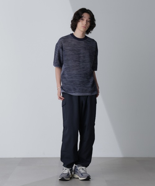 NANO universe（ナノユニバース）の「ライトウェイトカーゴパンツ（カーゴパンツ・メンズ・ネイビー/グレー/ブラウン・L/XL/S/M）」の21枚目の写真