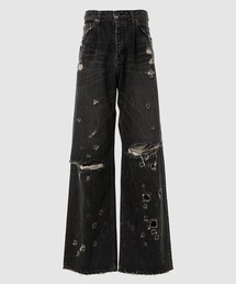 DAIRIKU（ダイリク）の「Super Damage Wide Denim Pants（デニムパンツ