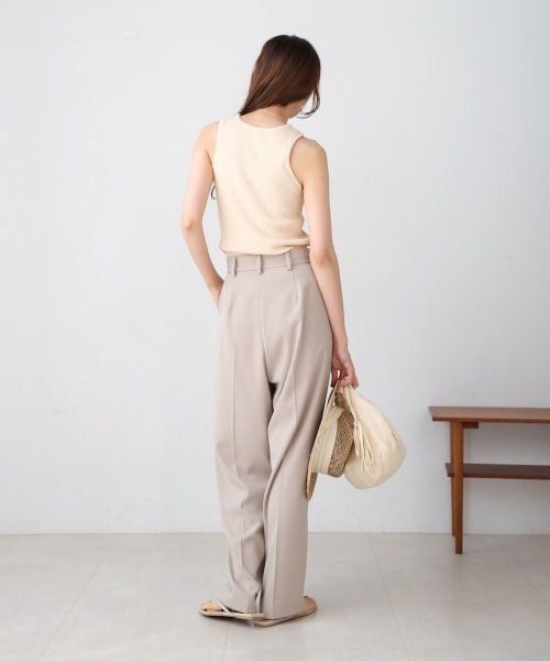 Bab（バブ）の「アメスリリブタンクトップ（タンクトップ・レディース・チャコールグレー/ブラック/ホワイト系その他・FREE）」の12枚目の写真