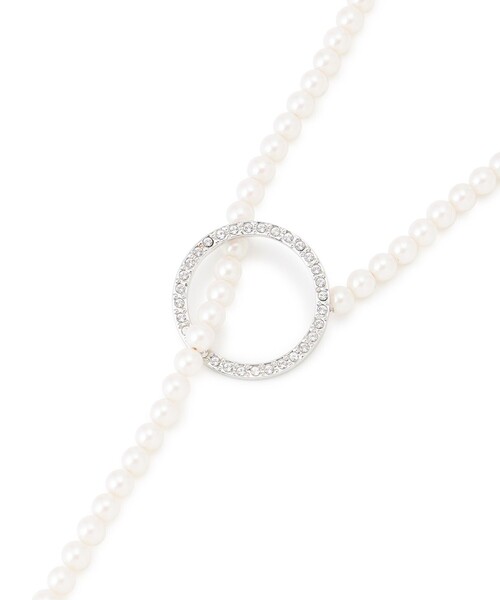 23区（ニジュウサンク）の「【APPLAUDIR】2WAY クリッカー パールネックレス（ネックレス・レディース・シルバー系・F）」の12枚目の写真