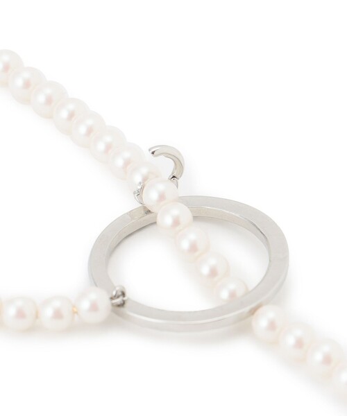 23区（ニジュウサンク）の「【APPLAUDIR】2WAY クリッカー パールネックレス（ネックレス・レディース・シルバー系・F）」の13枚目の写真