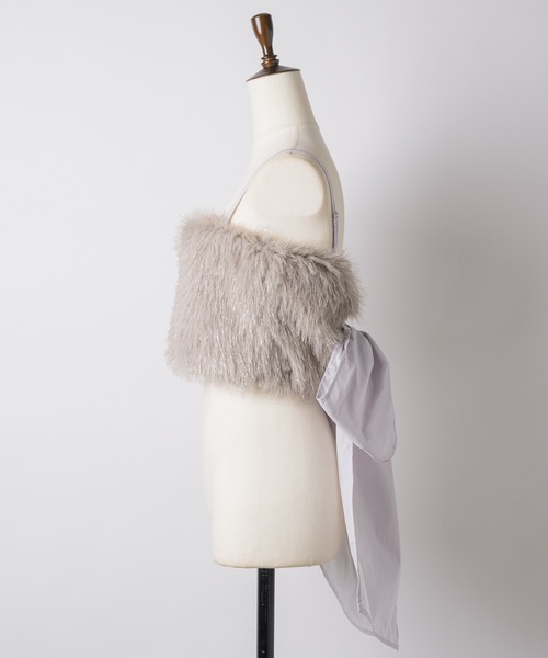 VIOLETTA（ヴィオレッタ）の「バックリボンラメファービスチェ（その他