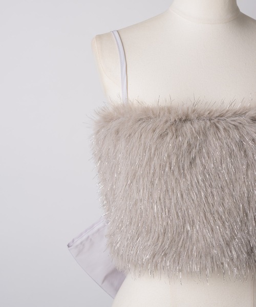 VIOLETTA（ヴィオレッタ）の「バックリボンラメファービスチェ（その他