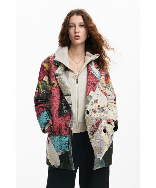Desigual デジグアルチェスターコート セール】[Desigual/デシグアル]レディースコート（チェスター