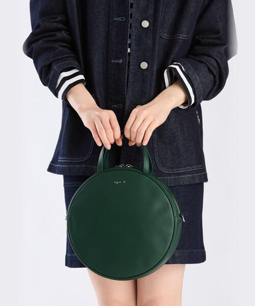 agnes b.(アニエスベー)の「2wayトートバッグ XAS17-02(ハンドバッグ・レディース・グリーン系その他・FREE)」の8枚目の写真