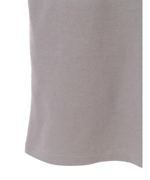 earth music&ecology（アースミュージックアンドエコロジー）の「チュールドッキングカップ付キャミソール（インナーウェア/肌着・レディース・ブラック/アイボリー/グレー・M/S）」の10枚目の写真