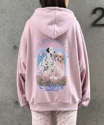 Candy Stripper | FLUFFY CLUB SWEAT フーディー(パーカー)