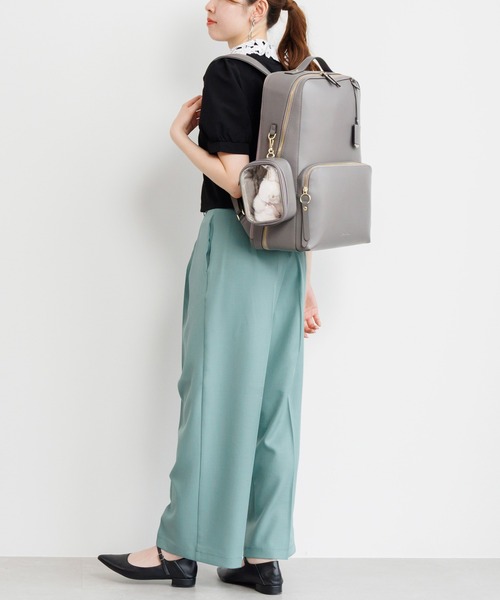 Jewelna Rose（ジュエルナローズ）の「オタハピ リュック Episode3 16183（バックパック/リュック・レディース・ブラック/グレー/グレイッシュベージュ・FREE）」の10枚目の写真