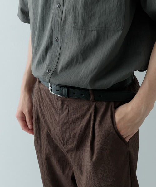 ITEMS URBANRESEARCH（アイテムズ アーバンリサーチ）の「Hawk　Belt 370（ベルト・メンズ・ブラック/グレー/ダークブラウン・-）」の4枚目の写真