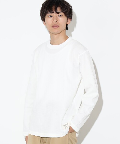 ワッフル ロングスリーブ カットソー（Tシャツ/カットソー）｜BEAMS