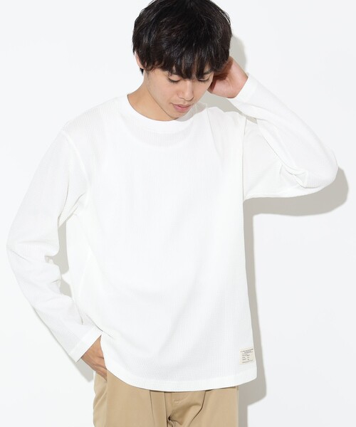 ワッフル ロングスリーブ カットソー（Tシャツ/カットソー）｜BEAMS