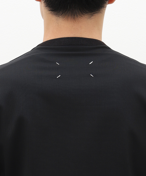 Maison Margiela(メゾンマルジェラ)の「Maison Margiela (メゾン マルジェラ) No Collar Jacket S.U S50BN0447/S44330(ノーカラージャケット・メンズ・ブラック・46/50/48)」の8枚目の写真