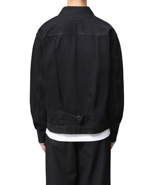 marka（マーカ）の「marka / マーカ：NEW TYPE1 DENIM JACKET - black