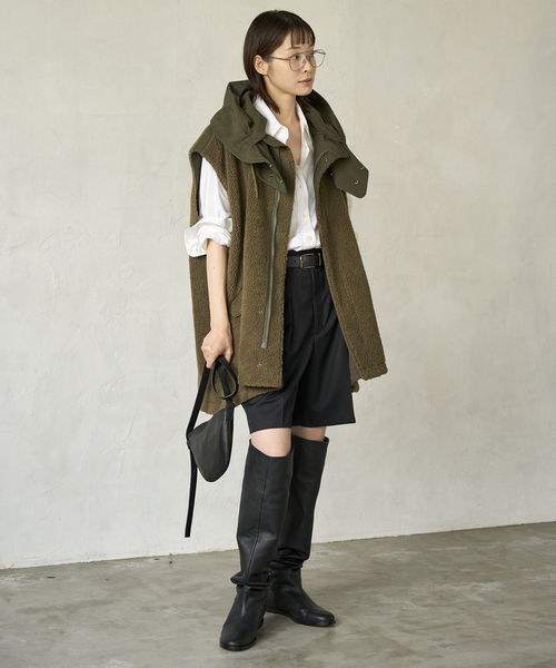 plage（プラージュ）の「Bucket Baggage/バケットバゲージ ORANGE PIECE SHOLDER Sショルダーバッグ（ショルダーバッグ・レディース・ブラック・FREE）」の4枚目の写真