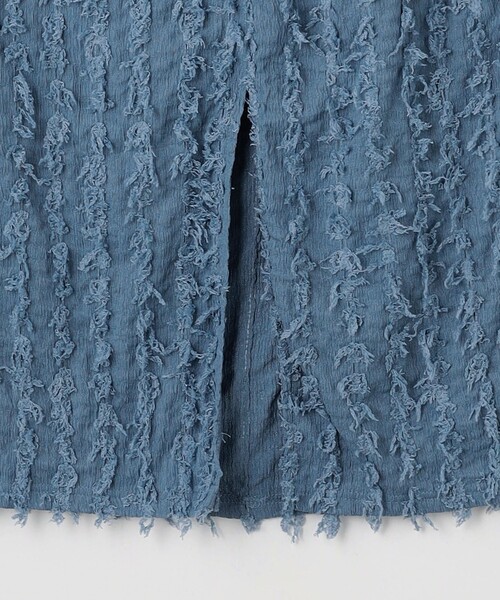 CITEN（シテン）の「＜CITEN＞ フリンジ ナロースカート（スカート・レディース・オフホワイト/コバルトブルー/ブラック・FREE）」の17枚目の写真