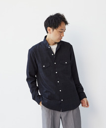 MEN'S MELROSE | ラナテックパターンワンピースカラーシャツ(シャツ/ブラウス)